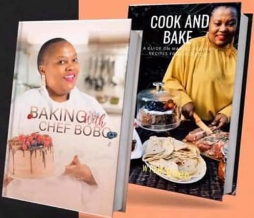 Baking with Chef Bobo and Cook and Bake — two recipe books by Chef Bobo