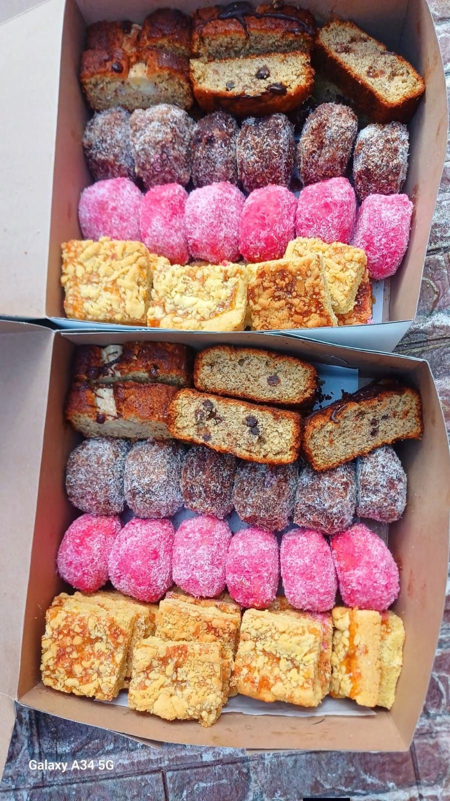 Two Boxes of Mixed Bakes — baked by Bobo's Cakes & Catering