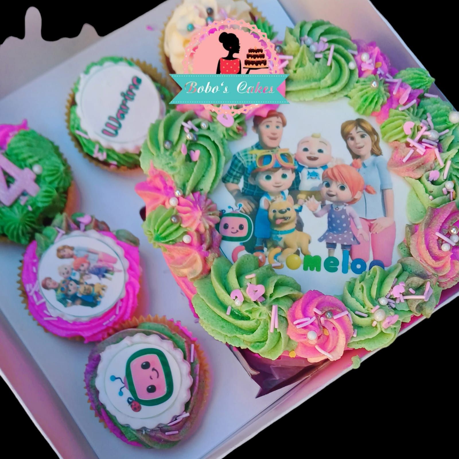Cocomelon Party Box — baked by Bobo's Cakes & Catering